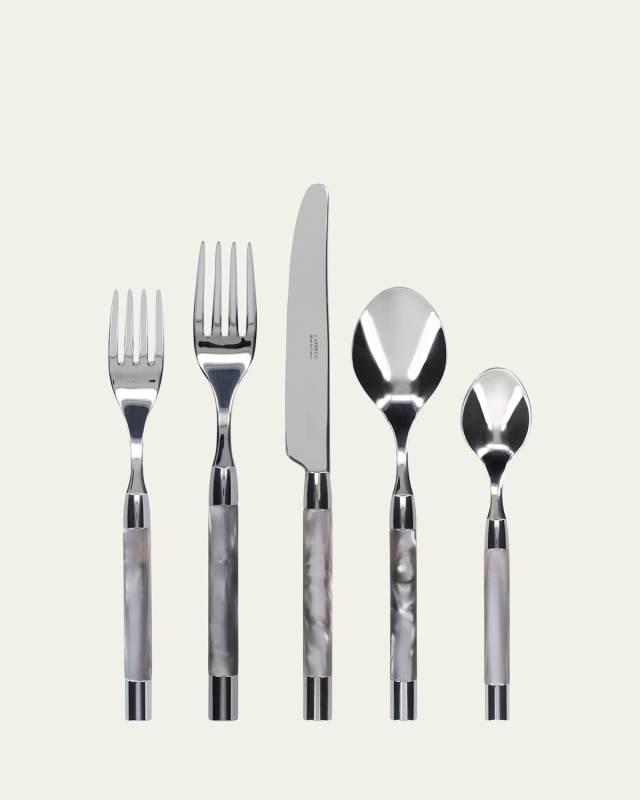 Conty 5-Piece Place Setting, Grey